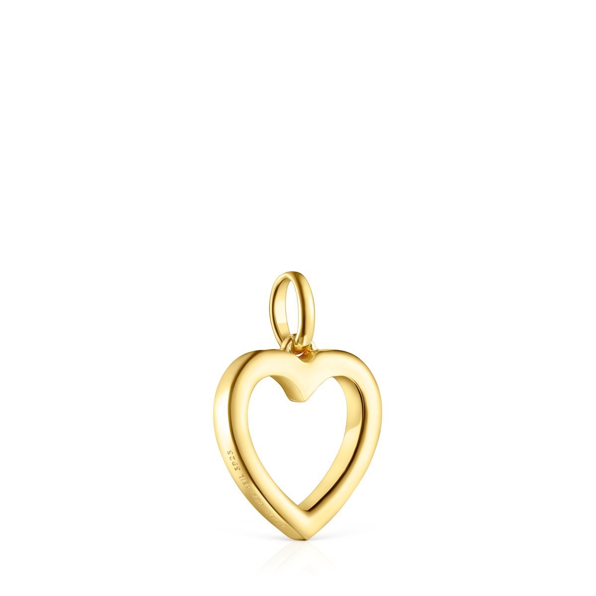 Tous Nocturne heart Pendant in Gold Vermeil with Diamonds 918444530