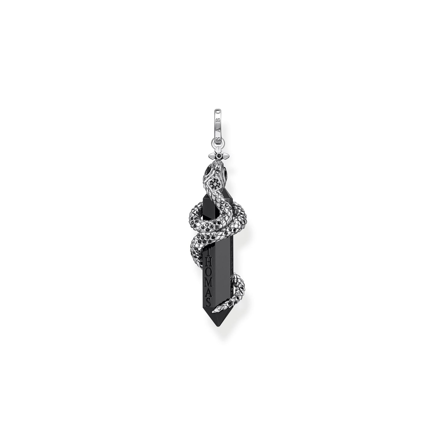 Thomas Sabo Pendant Blackened Onyx With Snake PE944-641-11