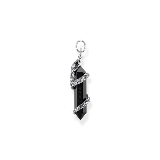 Thomas Sabo Pendant Blackened Onyx With Snake PE944-641-11