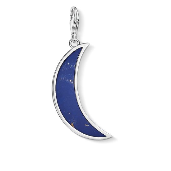 Thomas Sabo Charm Pendant "Moon Dark Blue" Y0006-771-1