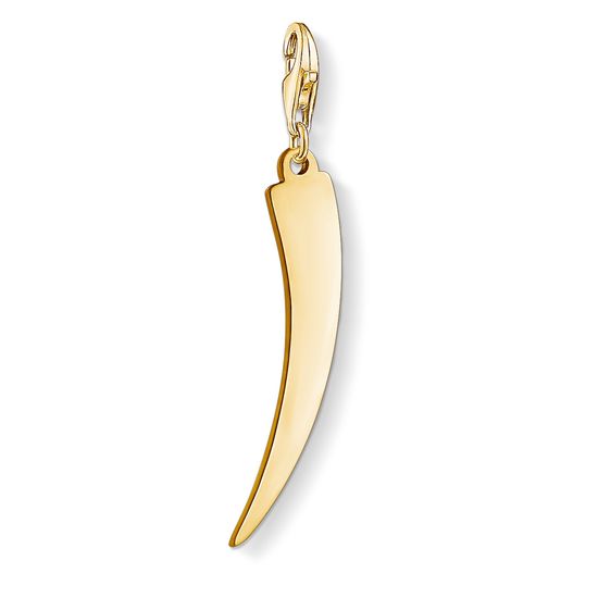 Thomas Sabo Charm Pendant "Golden Tooth" Y0038-413-39