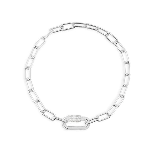 COLLECTION VALENTINE Chain Bracelet - Silver  AB4327OX