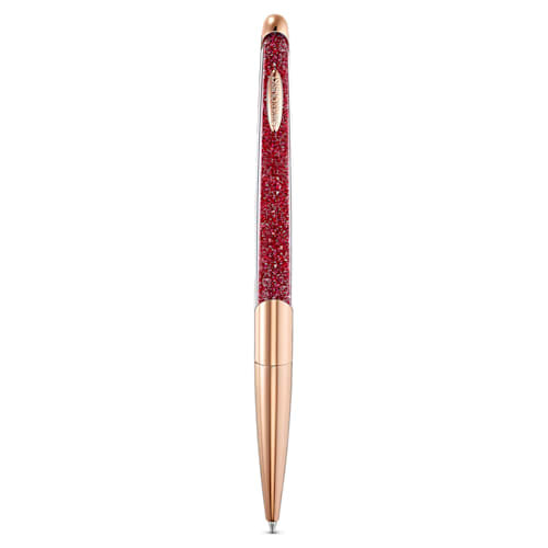 Crystalline Nova Ballpoint Pen, Red, Rose-gold tone plated 5534323