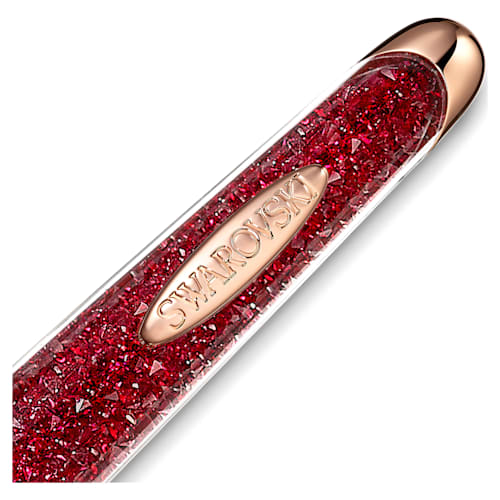 Crystalline Nova Ballpoint Pen, Red, Rose-gold tone plated 5534323