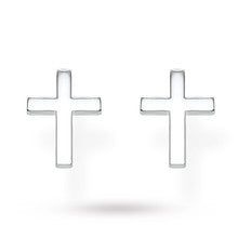 THOMAS SABO GLAM & SOUL EAR STUDS CROSS H1893-001-12