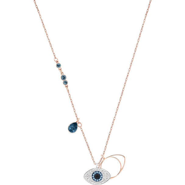 Swarovski Symbolic Evil Eye Pendant, Blue, Mixed Plating 5172560