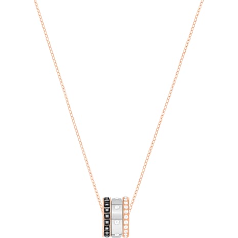 Swarovski Hint Pendant, Multi-colored, Mixed Metal Finish 5353666